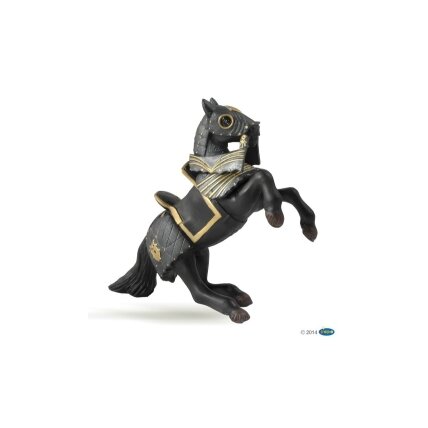 Horse of the knight in black Horse of the knight in black