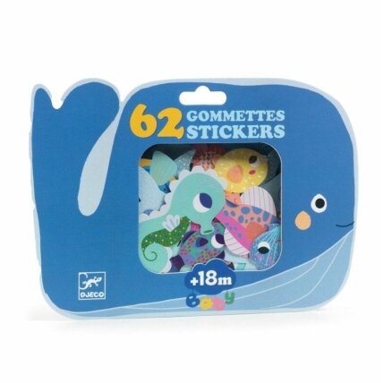 Stickers for little ones - Sea Animals Stickers for little ones - Sea Animals
