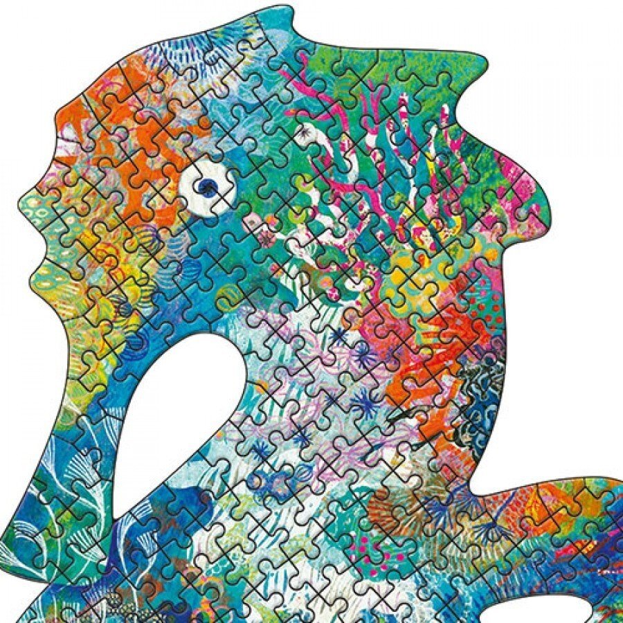 Djeco PUZZ'Art puzzle - Sea Horse, 350 pcs. 2 Djeco PUZZ'Art puzzle - Sea Horse, 350 pcs. 2