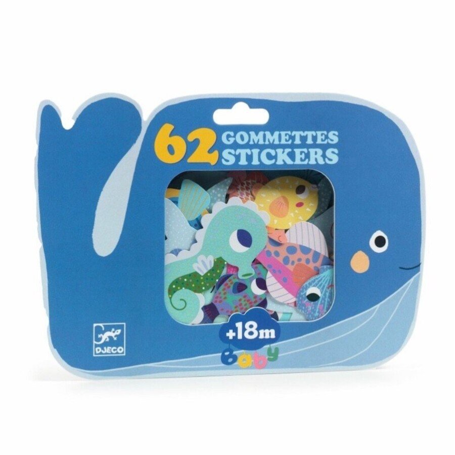 Stickers for little ones - Sea Animals Stickers for little ones - Sea Animals
