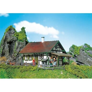 Half-timbered chalet