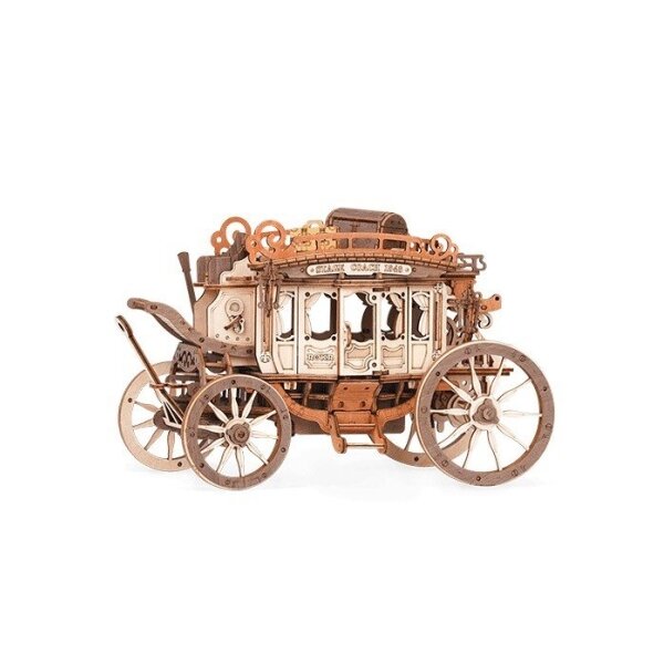Wooden 3D puzzle - Stage coach Wooden 3D puzzle - Stage coach