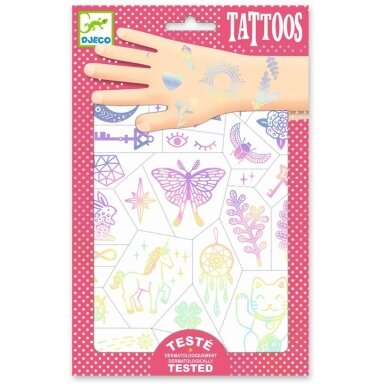 Djeco žvilgančios tatuiruotės - Kerai