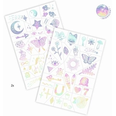 Djeco žvilgančios tatuiruotės - Kerai