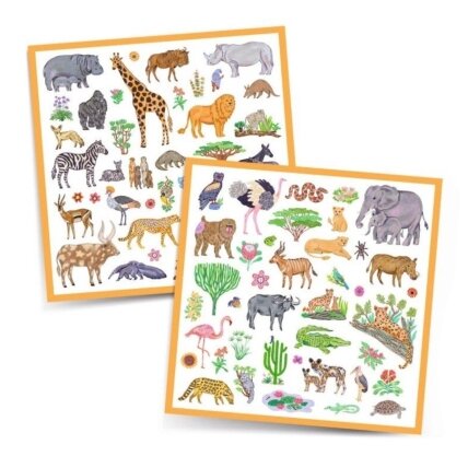 Djeco Stickers - Kenya 1 Djeco Stickers - Kenya 1