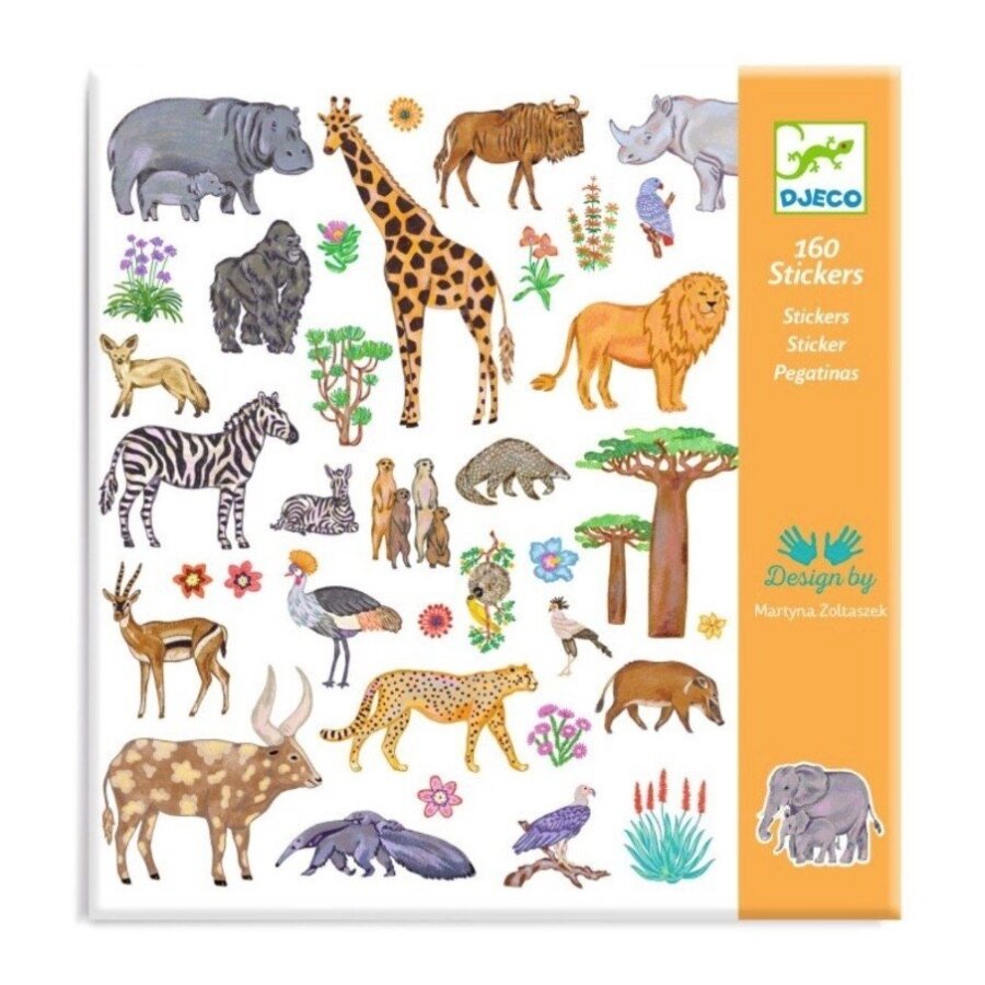 Djeco Stickers - Kenya Djeco Stickers - Kenya