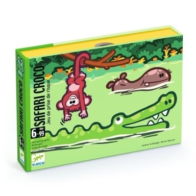 Djeco card game - Safari Croco