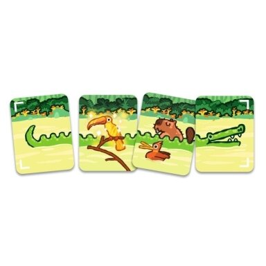Djeco card game - Safari Croco