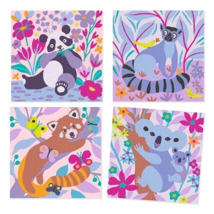 Coloured sands - Velvety paws 4 Coloured sands - Velvety paws 4