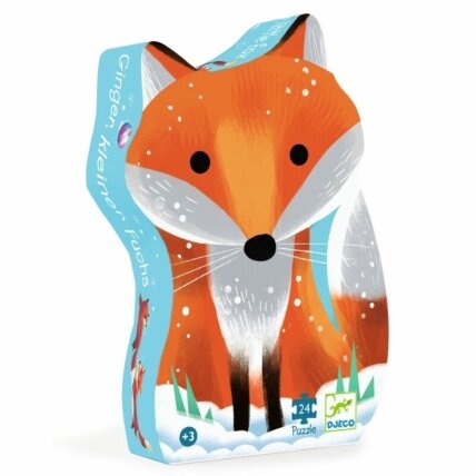Djeco Silhouette puzzle Little Fox, 24 pcs. Djeco Silhouette puzzle Little Fox, 24 pcs.