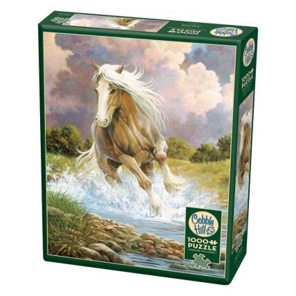 Cobble Hill puzzle - River Horse, 1000 pcs. Cobble Hill puzzle - River Horse, 1000 pcs.