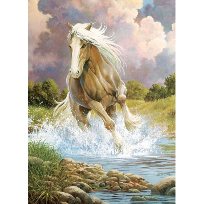 Cobble Hill puzzle - River Horse, 1000 pcs. 1 Cobble Hill puzzle - River Horse, 1000 pcs. 1