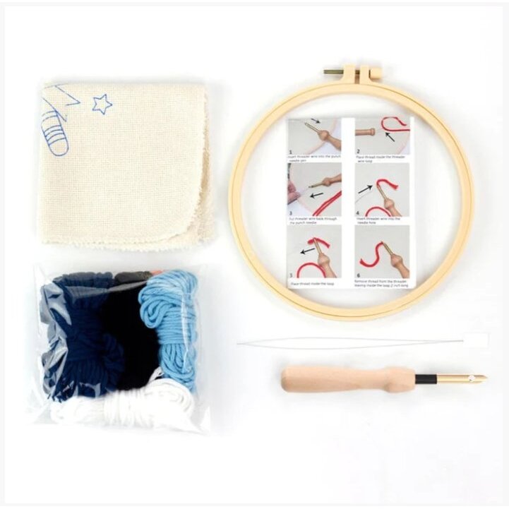 Punch needle kit - Fox 1 Punch needle kit - Fox 1