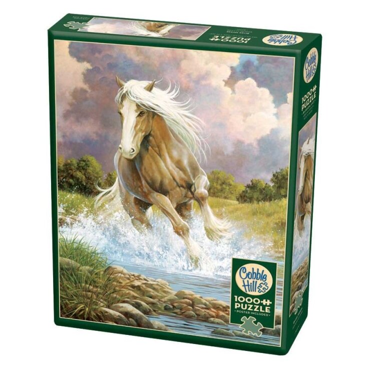 Cobble Hill puzzle - River Horse, 1000 pcs. Cobble Hill puzzle - River Horse, 1000 pcs.
