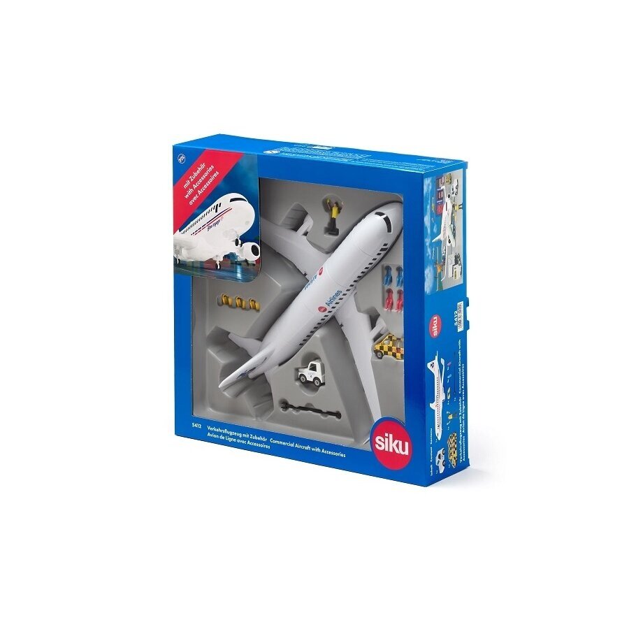 Commercial aircraft with accessories 3