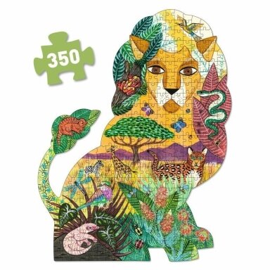 Djeco meniška dėlionė - Liūtas, 350 detalių