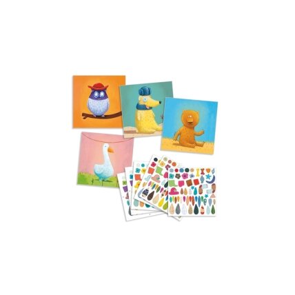 Create with stickers - Animals 1 Create with stickers - Animals 1