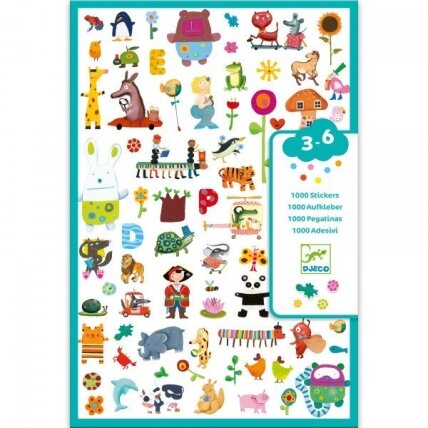 1000 stickers for little ones 1000 stickers for little ones