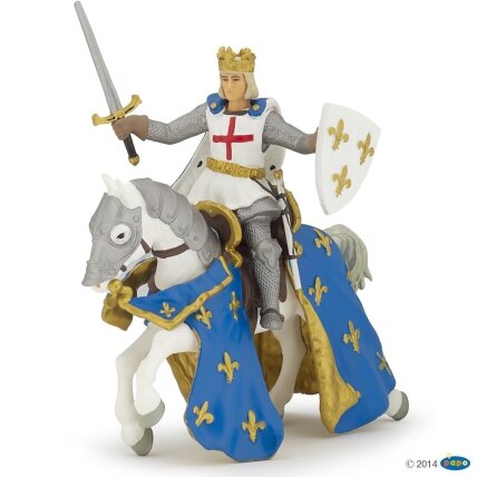 Saint Louis and his horse Saint Louis and his horse