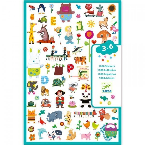 1000 stickers for little ones 1000 stickers for little ones