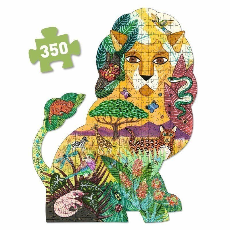 Djeco PUZZ'Art puzzle - Lion, 350 pcs. 1 Djeco PUZZ'Art puzzle - Lion, 350 pcs. 1
