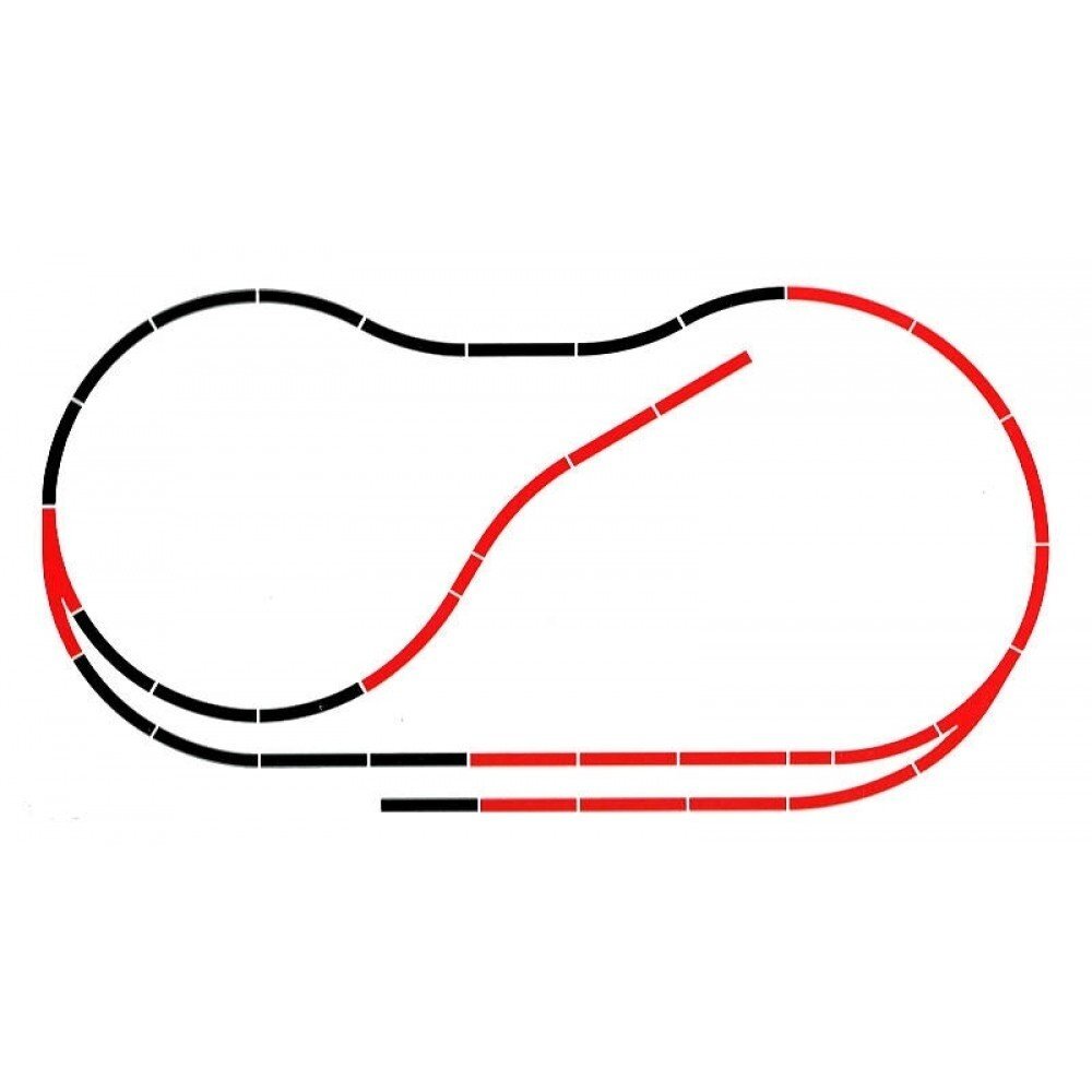 Marklin C Track C4 Track Extension Set 1 Marklin C Track C4 Track Extension Set 1