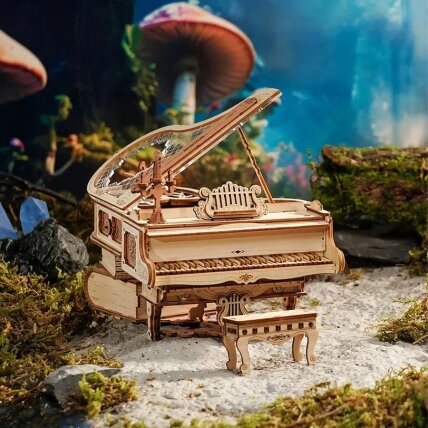 Wooden 3D puzzle - Magic Piano 1 Wooden 3D puzzle - Magic Piano 1