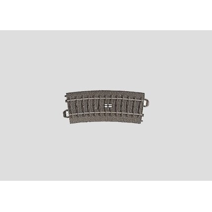 Marklin C Curved Circuit Track R1 15° Marklin C Curved Circuit Track R1 15°