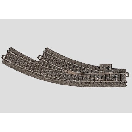 Marklin C R1 Right Curved Turnout 30° Marklin C R1 Right Curved Turnout 30°