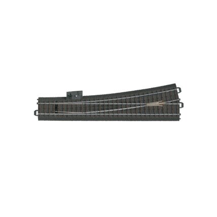 Marklin C Left Hand Wide Radius Turnout 12,1° Marklin C Left Hand Wide Radius Turnout 12,1°
