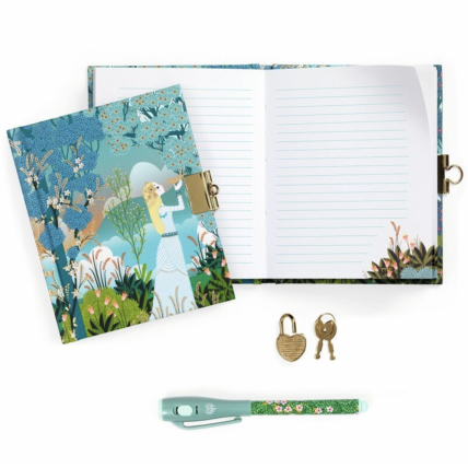 Djeco little secret notebook with magic pen - Charlotte 1 Djeco little secret notebook with magic pen - Charlotte 1