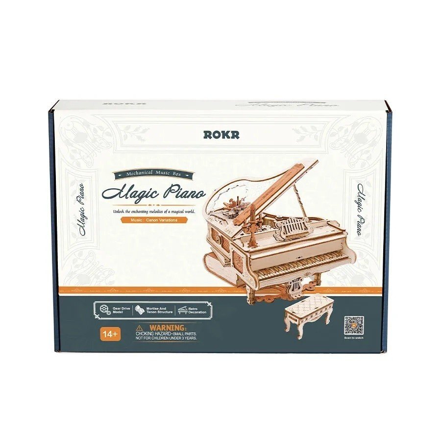 Wooden 3D puzzle - Magic Piano 3 Wooden 3D puzzle - Magic Piano 3
