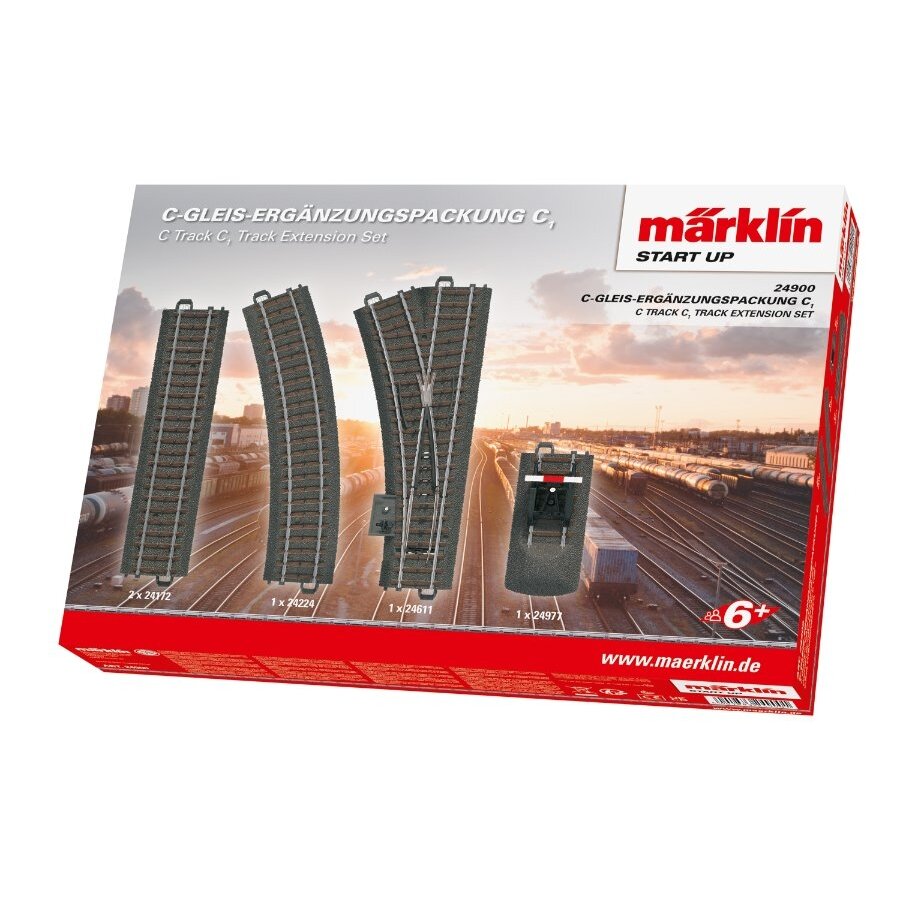 Marklin C1 C Track Extension Set Marklin C1 C Track Extension Set