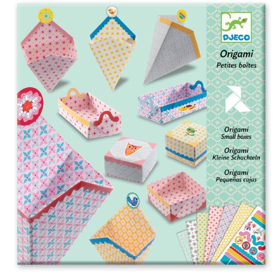 Djeco origami kit - Little Boxes Djeco origami kit - Little Boxes