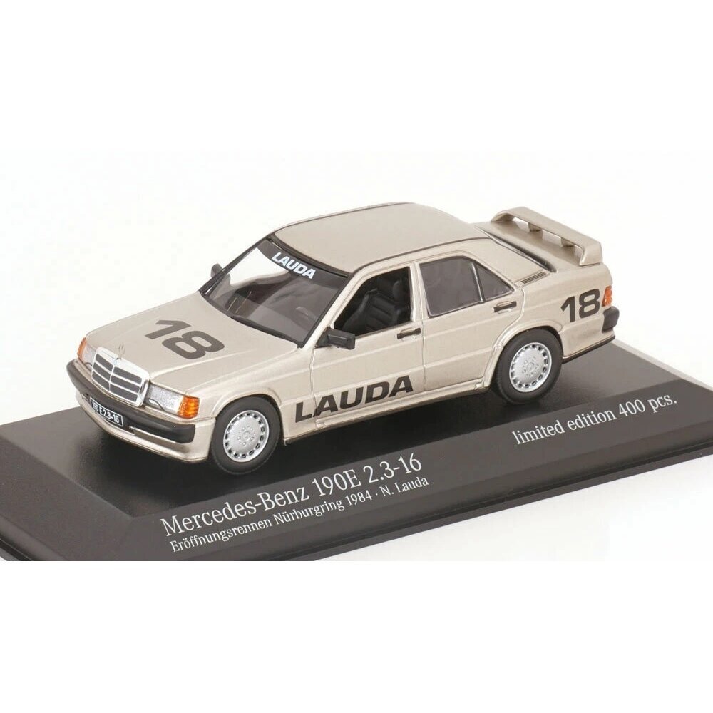 Mercedes-Benz 190E 2.3 - 16 (W201), 1984 - 1:43 Minichamps Mercedes-Benz 190E 2.3 - 16 (W201), 1984 - 1:43 Minichamps