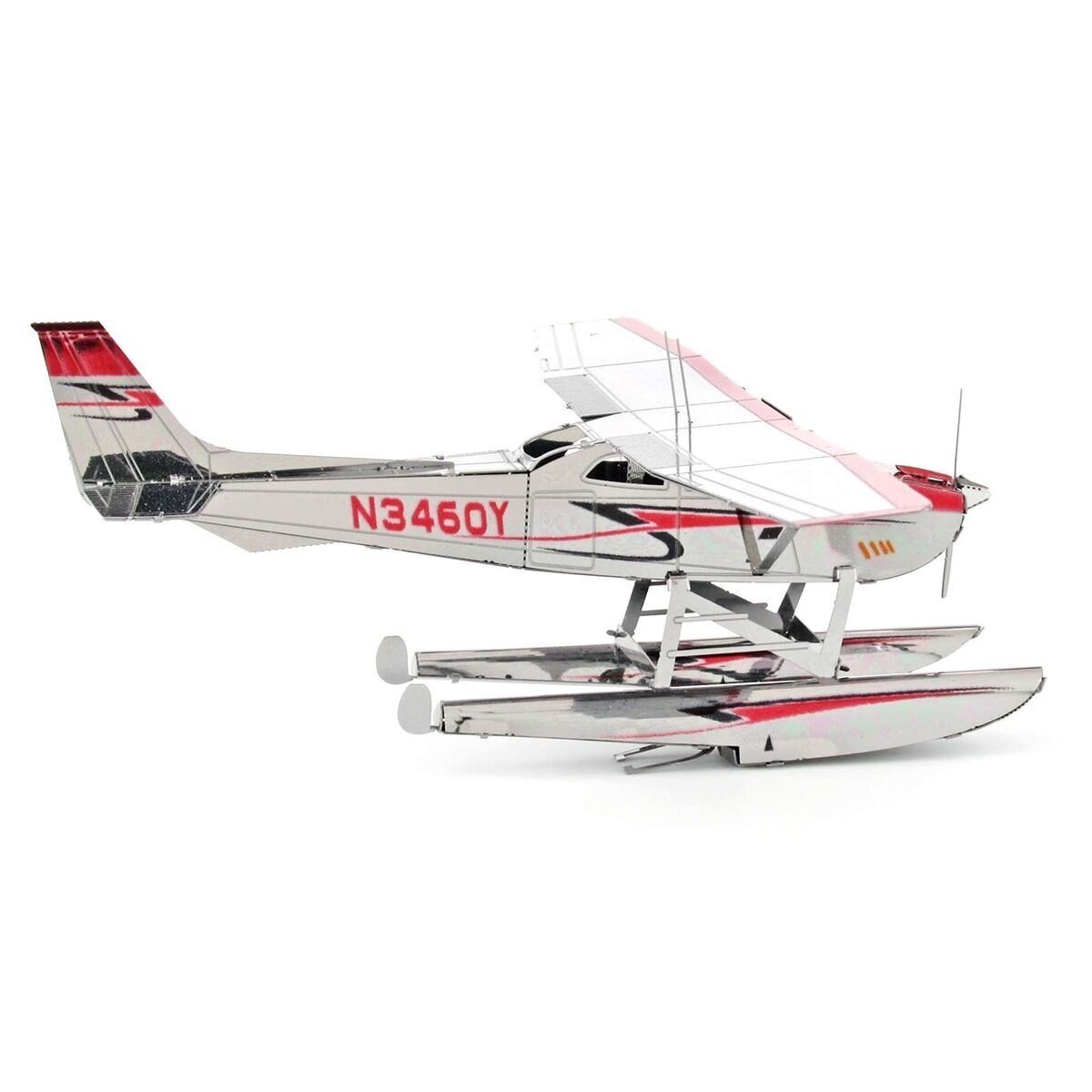 Metal 3D puzzle - Cessna 182 floatplane 2 Metal 3D puzzle - Cessna 182 floatplane 2