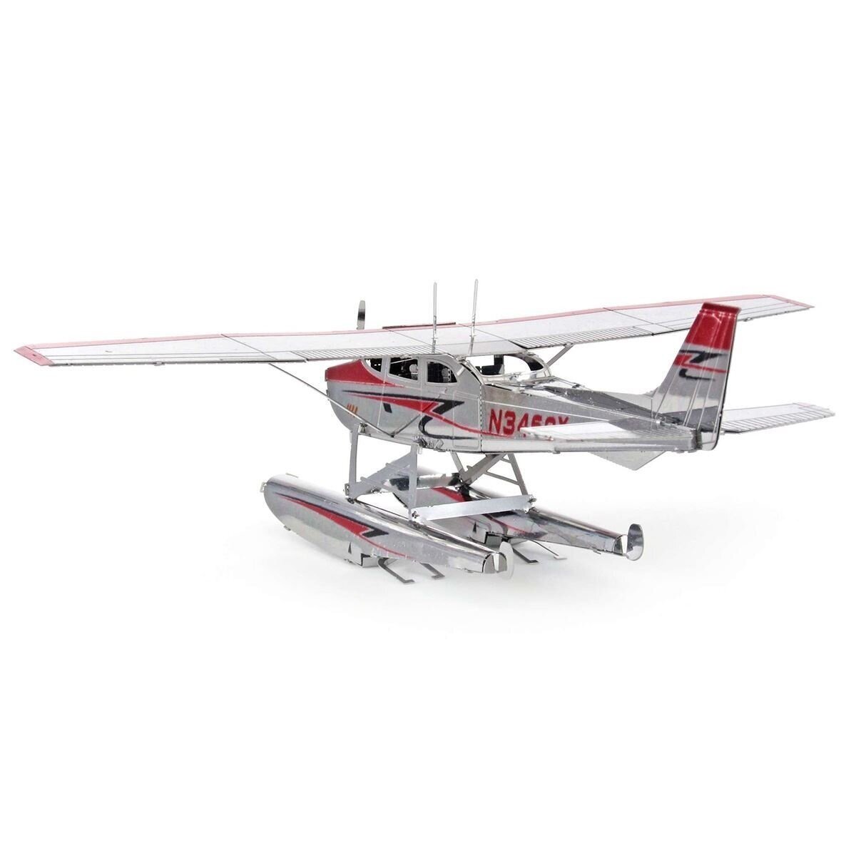 Metal 3D puzzle - Cessna 182 floatplane 1 Metal 3D puzzle - Cessna 182 floatplane 1