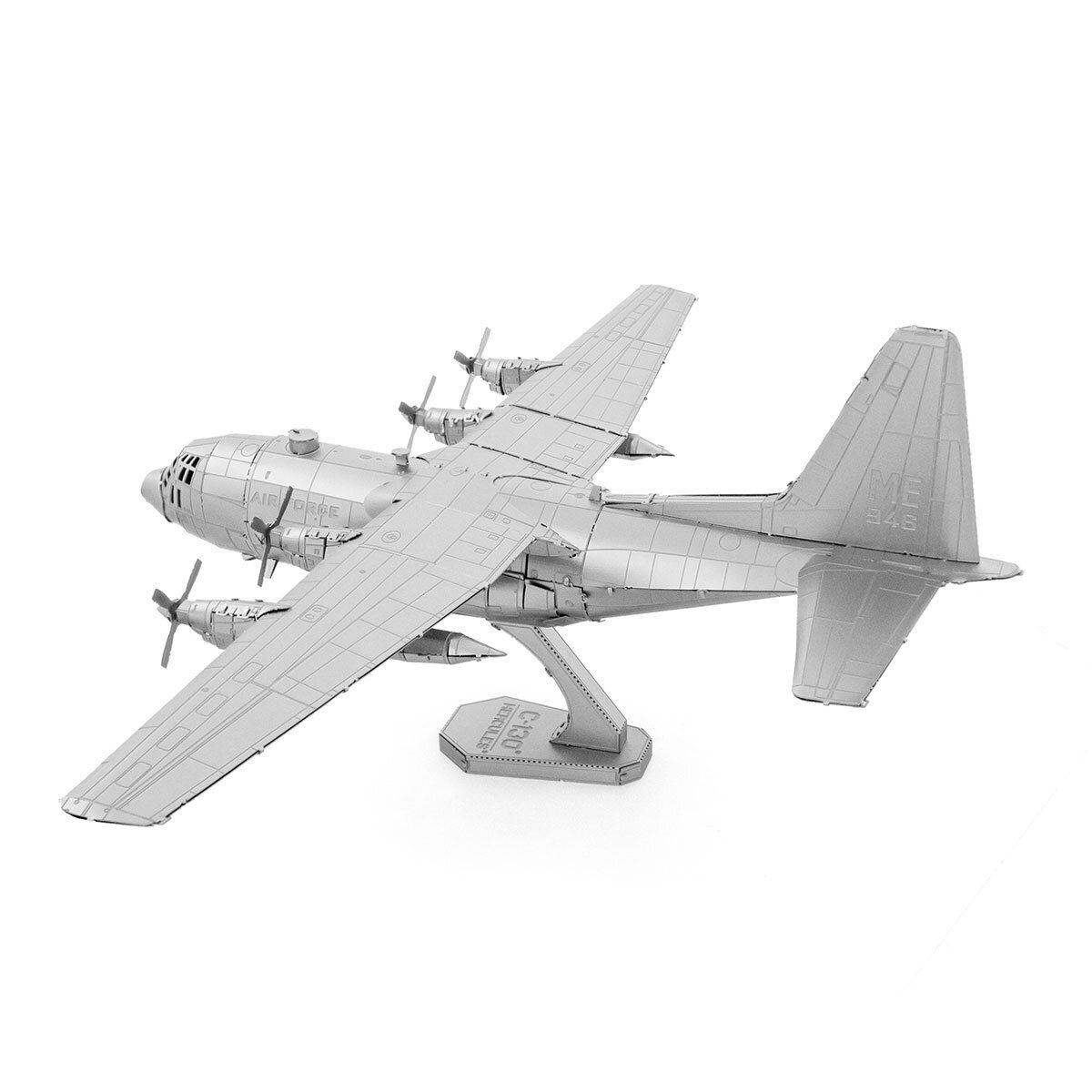 Metal 3D puzzle - Lockheed Martin C-130 Hercules 2