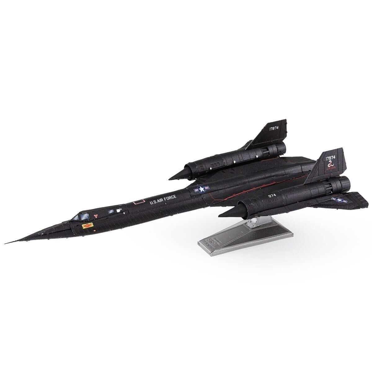 Metal 3D puzzle - Lockheed Martin SR-71 Blackbird 1 Metal 3D puzzle - Lockheed Martin SR-71 Blackbird 1