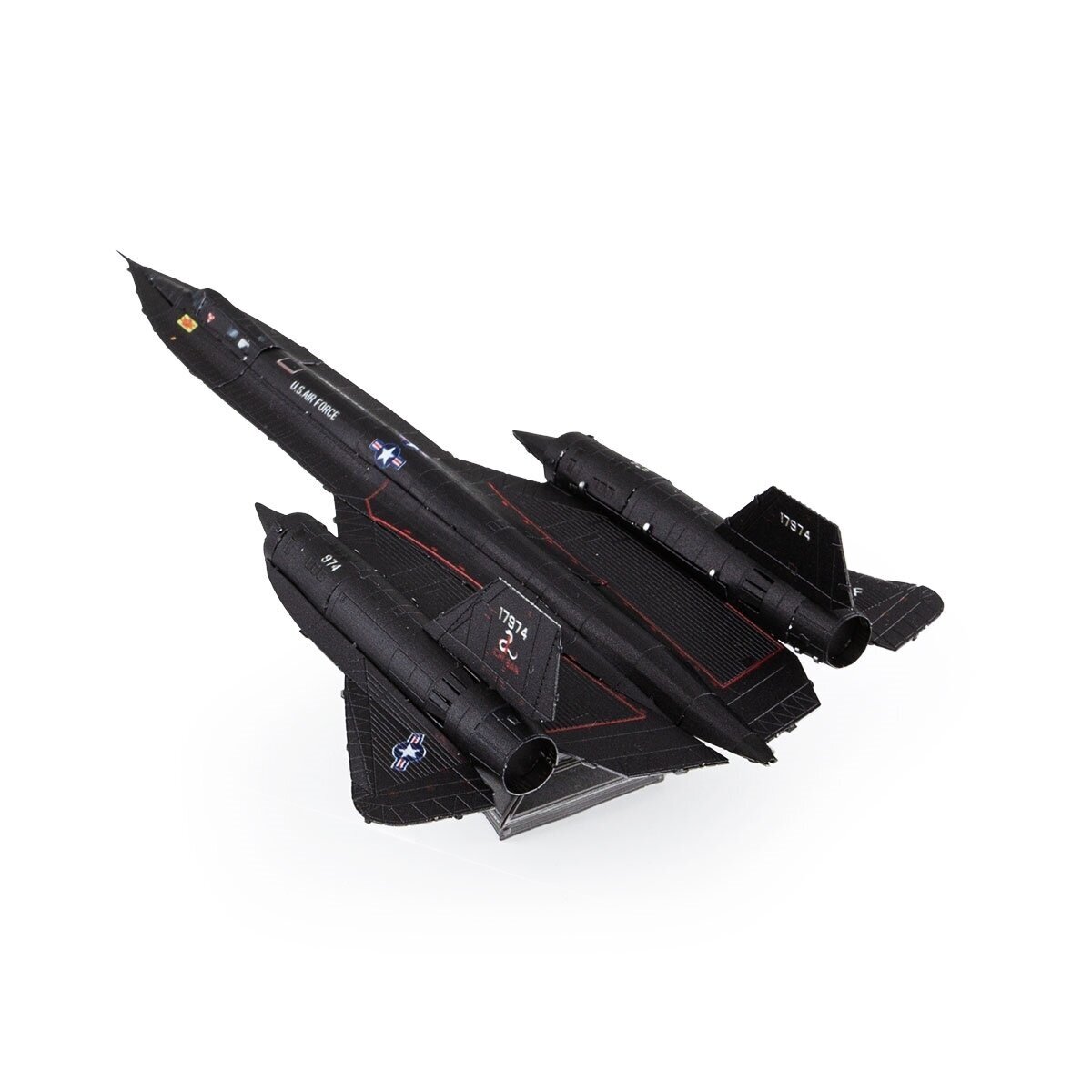Metal 3D puzzle - Lockheed Martin SR-71 Blackbird 2 Metal 3D puzzle - Lockheed Martin SR-71 Blackbird 2