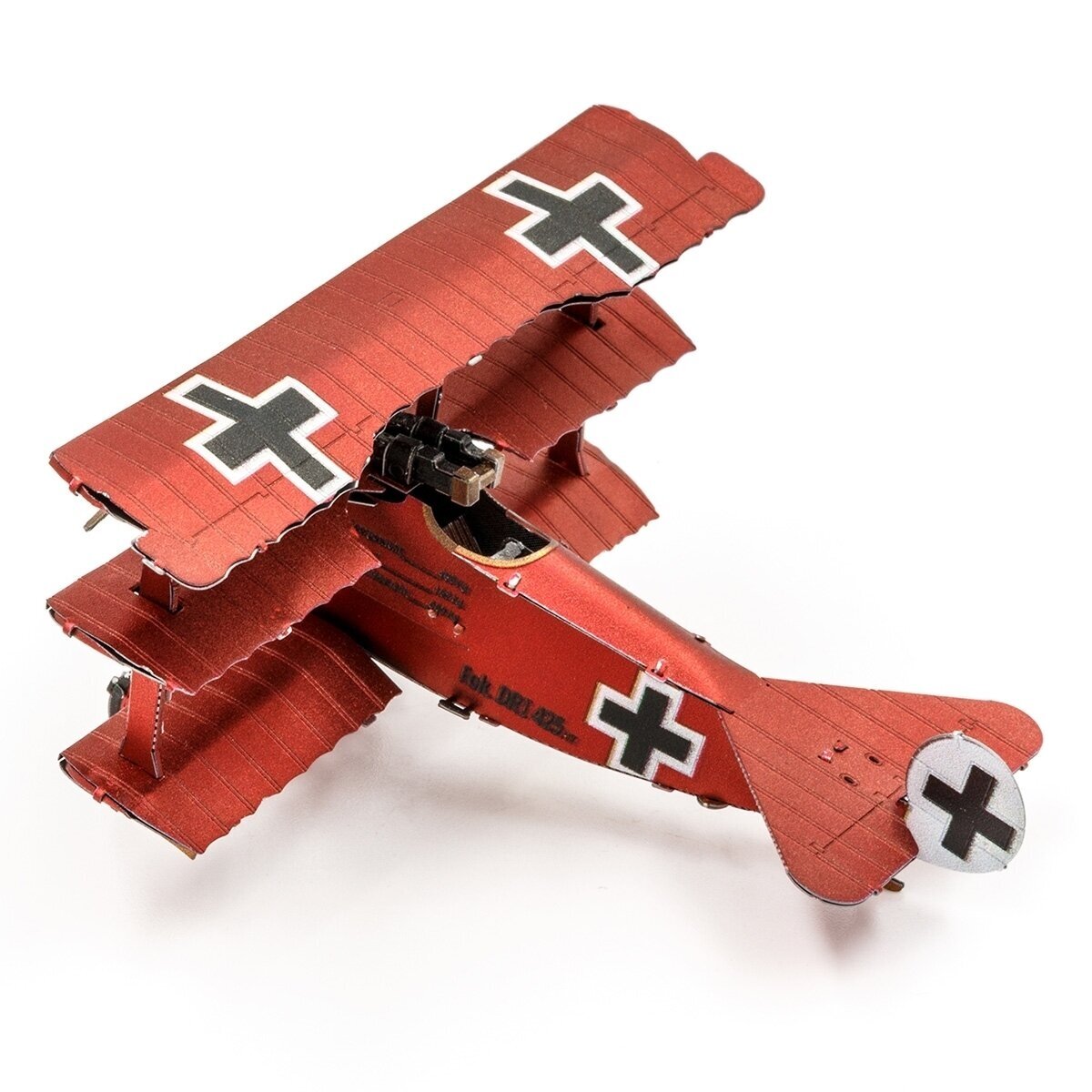 Metal 3D puzzle - The Fokker Dr.I Triplane 1
