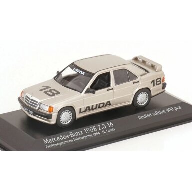 Mercedes-Benz 190E 2.3 - 16 (W201), 1984 - 1:43 Minichamps Mercedes-Benz 190E 2.3 - 16 (W201), 1984 - 1:43 Minichamps