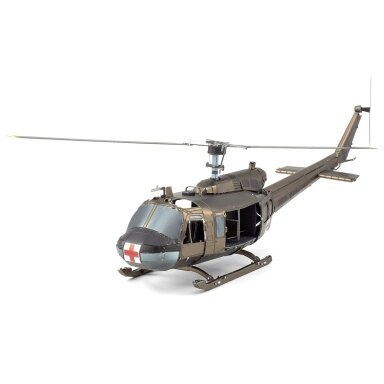 Metalinė 3D dėlionė - Bell UH-1 Huey sraigtasparnis