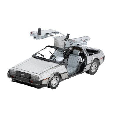 Metalinė 3D dėlionė - DeLorean automobilis