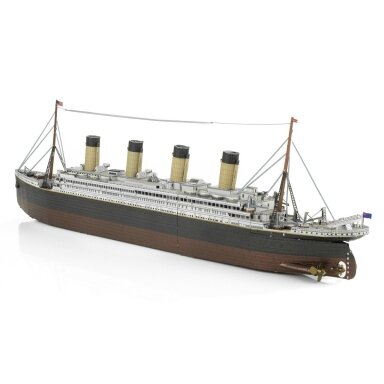 Metalinė 3D dėlionė - RMS Titanic laivas