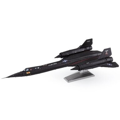 Metalinė 3D dėlionė - Lockheed Martin SR-71 Blackbird lėktuvas