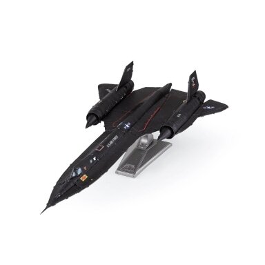 Metalinė 3D dėlionė - Lockheed Martin SR-71 Blackbird lėktuvas