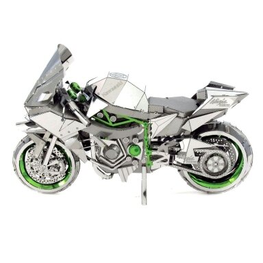 Metalinė 3D dėlionė - Kawasaki Ninja H2R