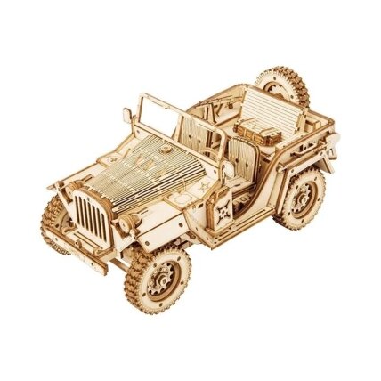 Wooden 3D puzzle - Army Field Car Wooden 3D puzzle - Army Field Car