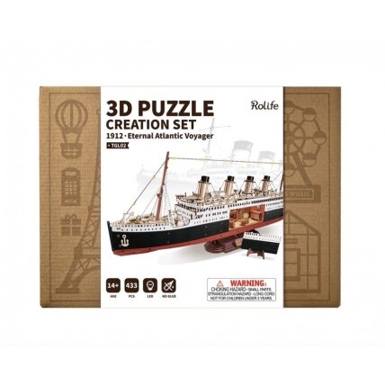 Wooden 3D puzzle - RMS Titanic 4 Wooden 3D puzzle - RMS Titanic 4